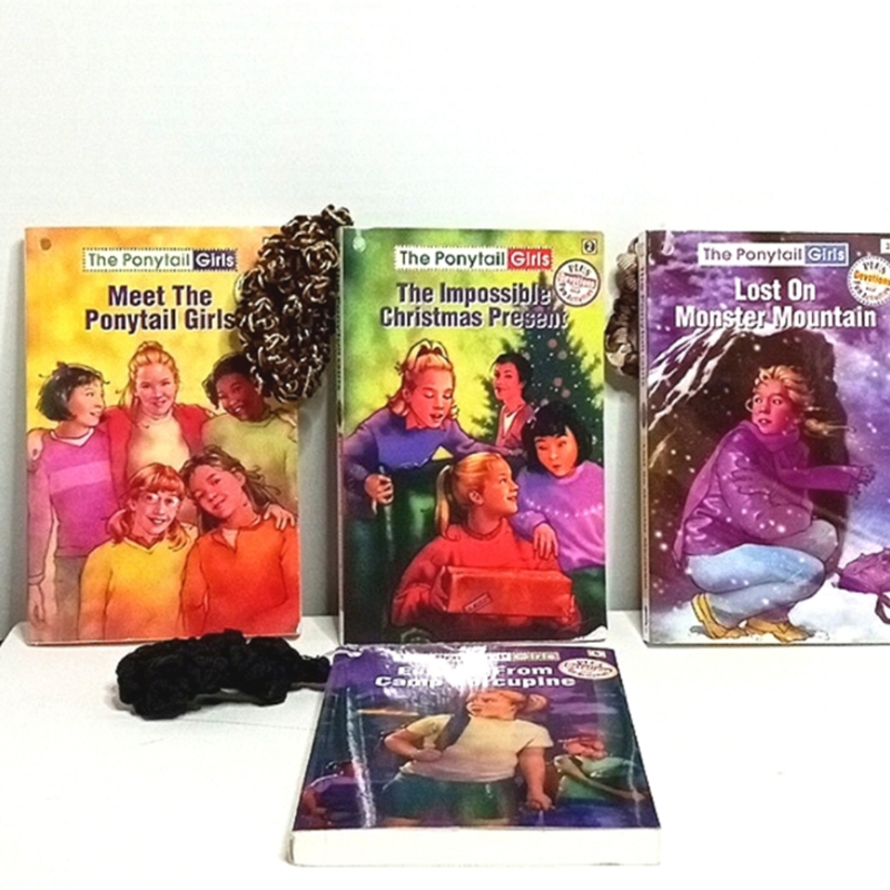 The ponytail girls books (4)