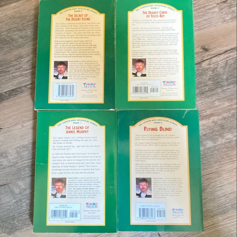 The Cooper Kids Adventure Series - Books 5-8