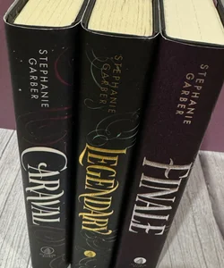 Caraval Trilogy by Stephanie Garber + signed bookplates