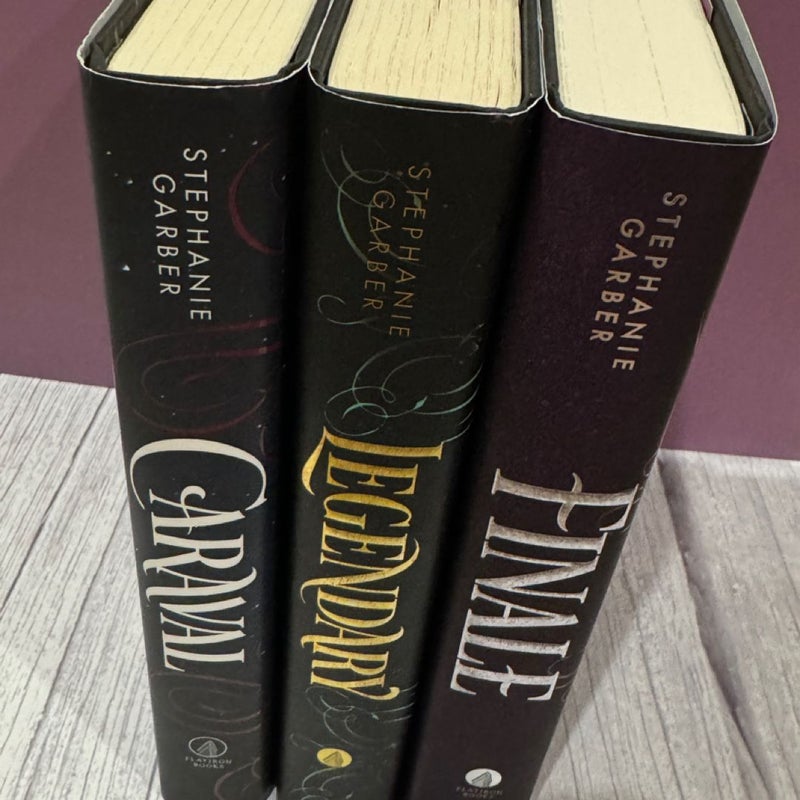 Caraval Trilogy by Stephanie Garber + signed bookplates