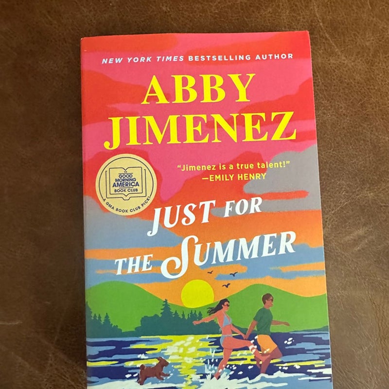 just for the summer signed by abby jiminez