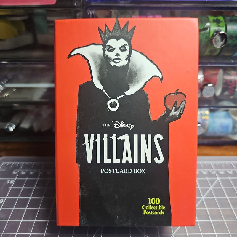 The Disney Villains Postcard Box