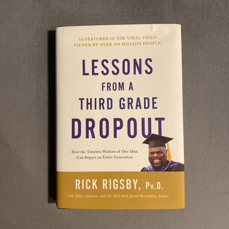 Lessons from a Third Grade Dropout