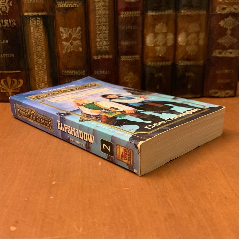 Forgotten Realms: Elfshadow, Harpers 2, First Edition First Printing
