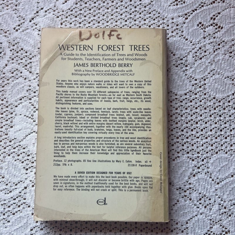 Western Forest Trees