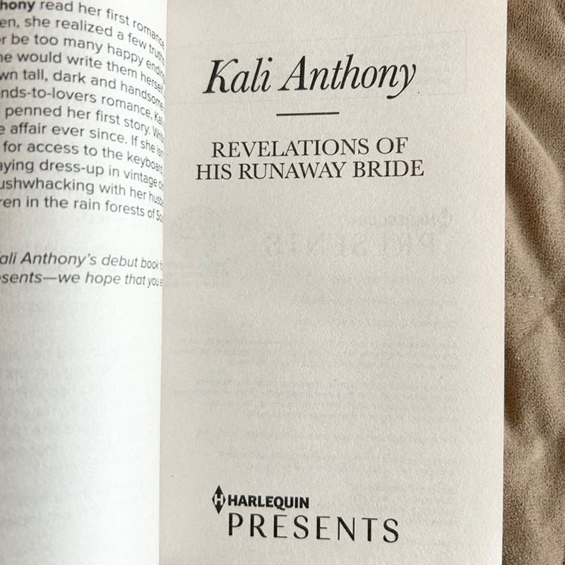 Revelations of His Runaway Bride