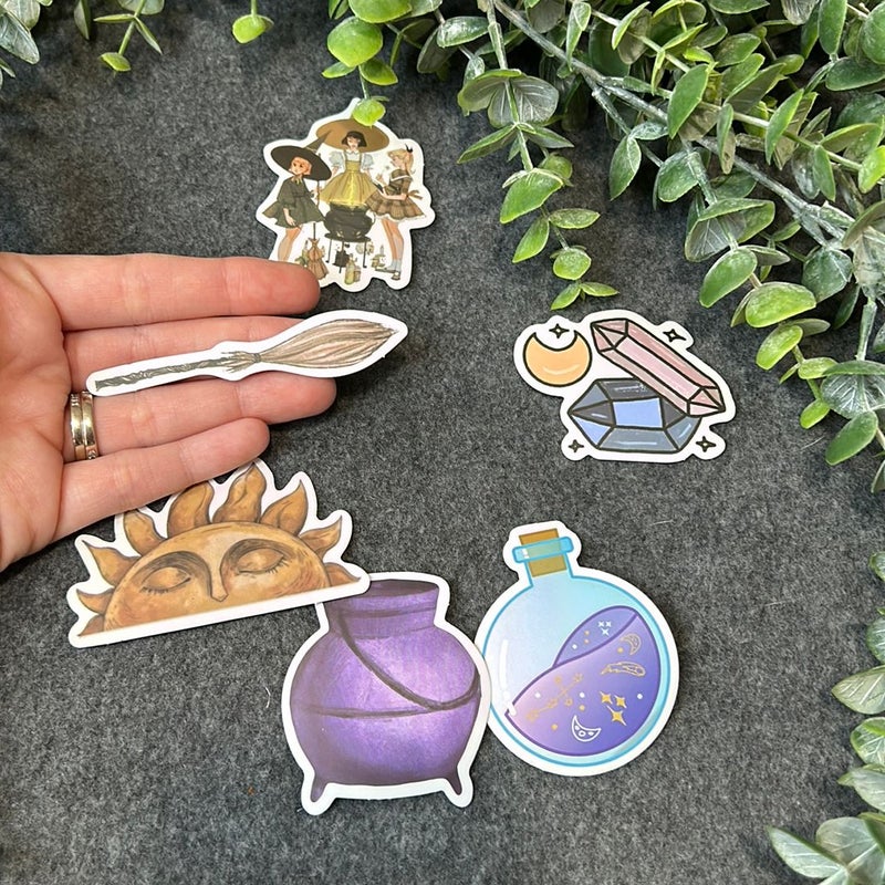 Spell stickers