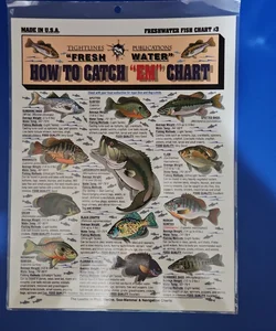 Freshwater How To Catch "Em" Chart