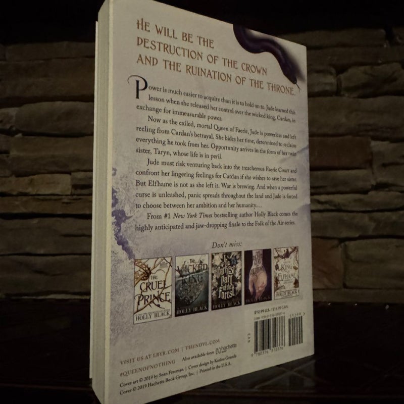 The Cruel Prince paperback book series 