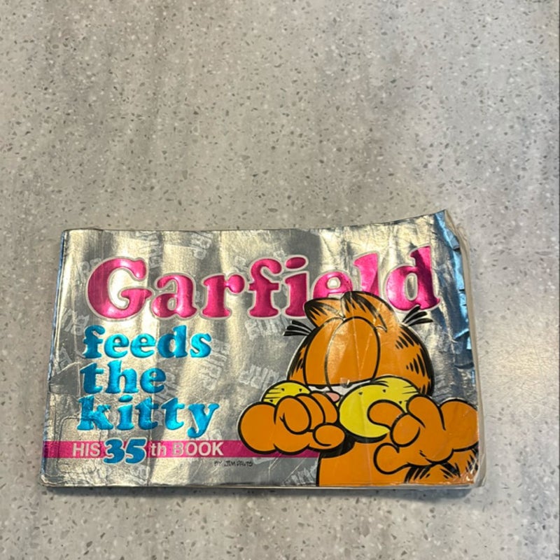 Garfield Feeds the Kitty