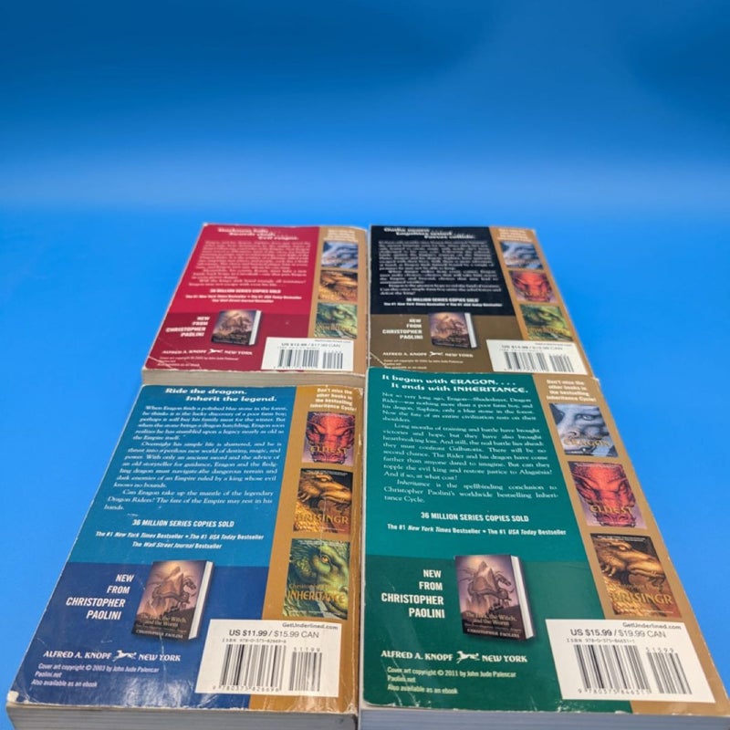 The Inheritance Cycle 4-Book Trade Paperback Boxed Set