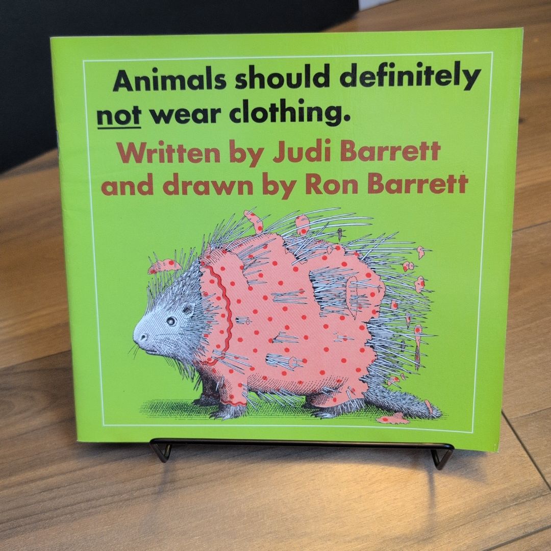 Animals should definitely not wear clothing.