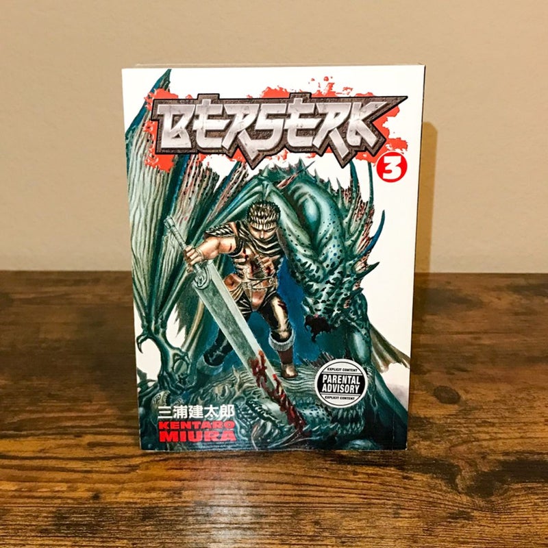 Berserk Volume 3 by Kentaro Miura, Paperback | Pangobooks