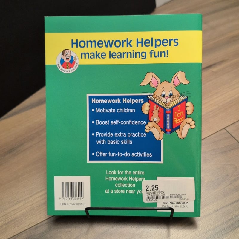 Homework Helpers, Word Skills, Grade K -Unused