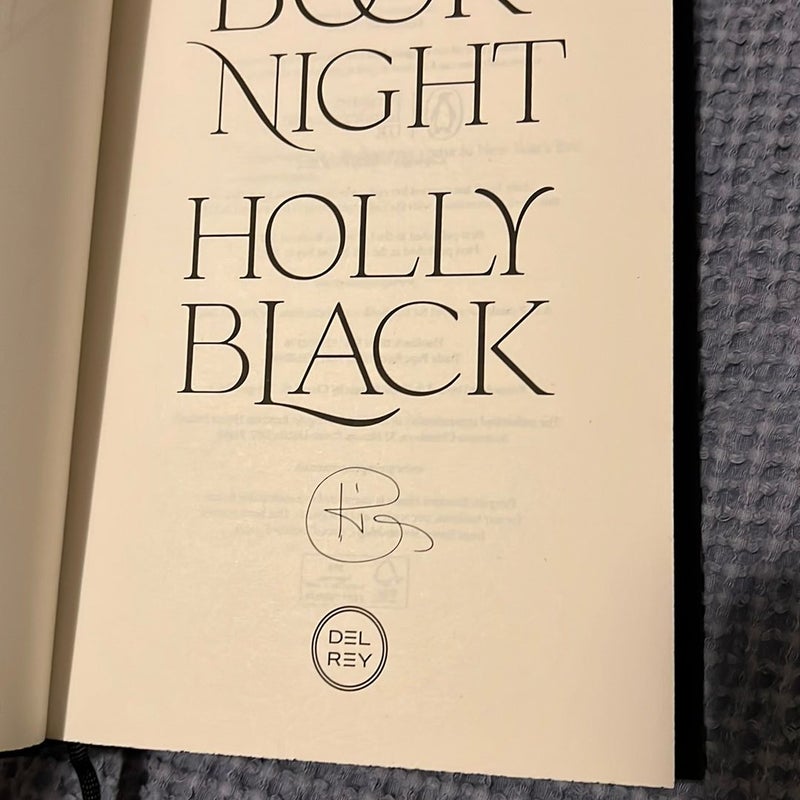 Book of Night - digitally signed special edition