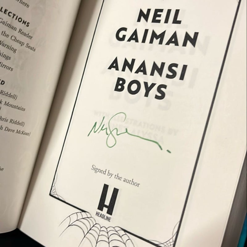 Anansi Boys (Waterstones Signed)