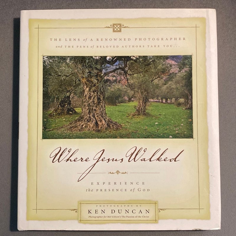 Where Jesus Walked By Ken Duncan