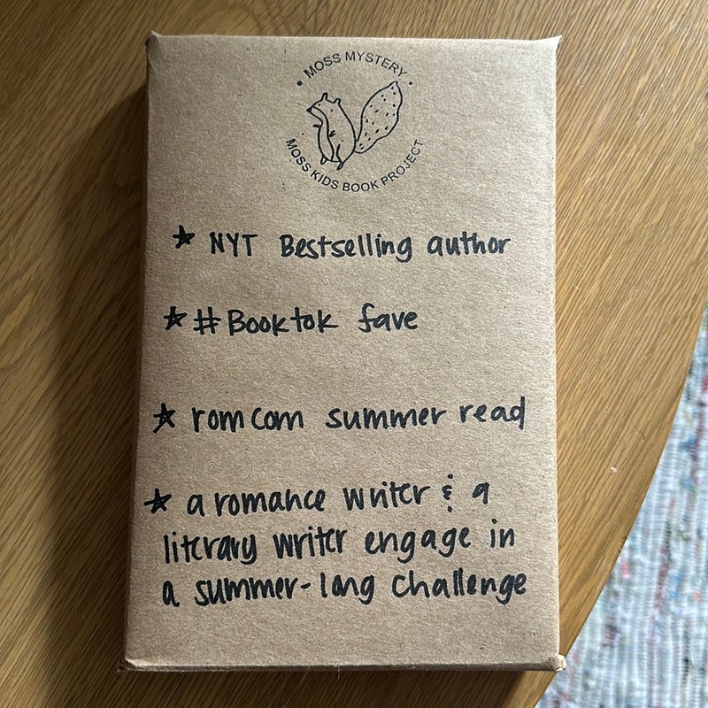 MOSS MYSTERY: Blind date with a book