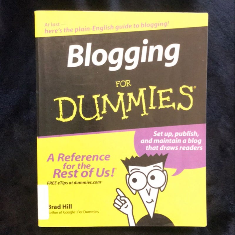 Blogging for Dummies