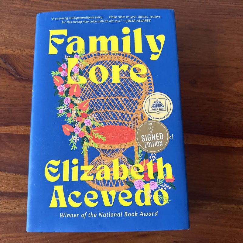 Family Lore: A Good Morning America Book Club Pick: 9780063207264: Acevedo,  Elizabeth: Books 