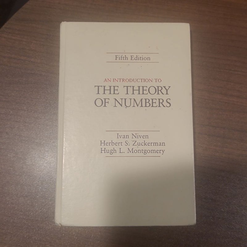 An Introduction to the Theory of Numbers