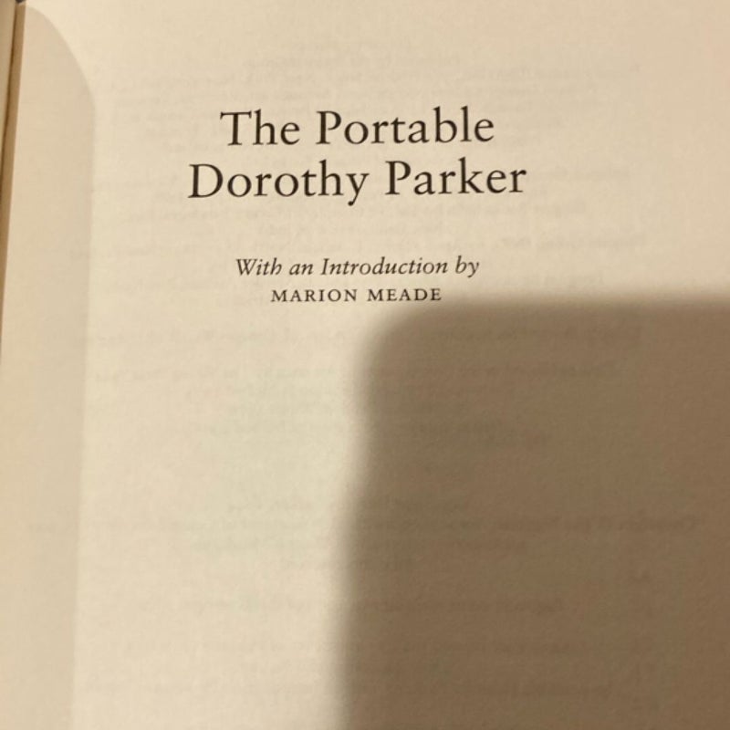 The Portable Dorothy Parker