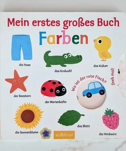 Mein erstes großes Buch Farben - German Edition 