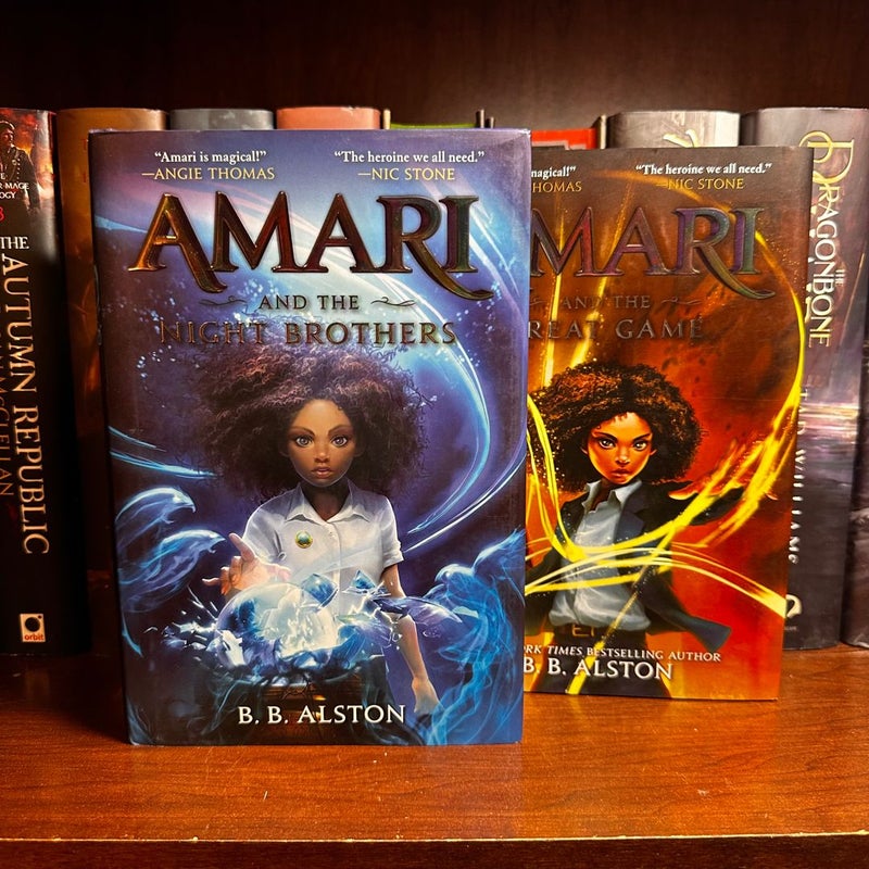 Amari and the Night Brothers; Amari and the Great Games