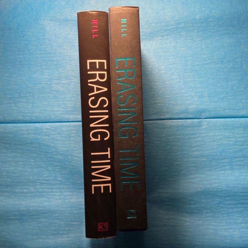 NEW Erasing Time First Printing 