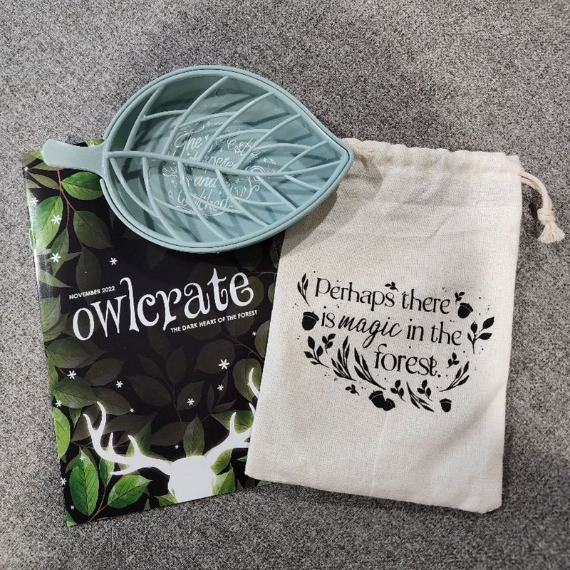 Soap Dish with canvas bag - Owlcrate 