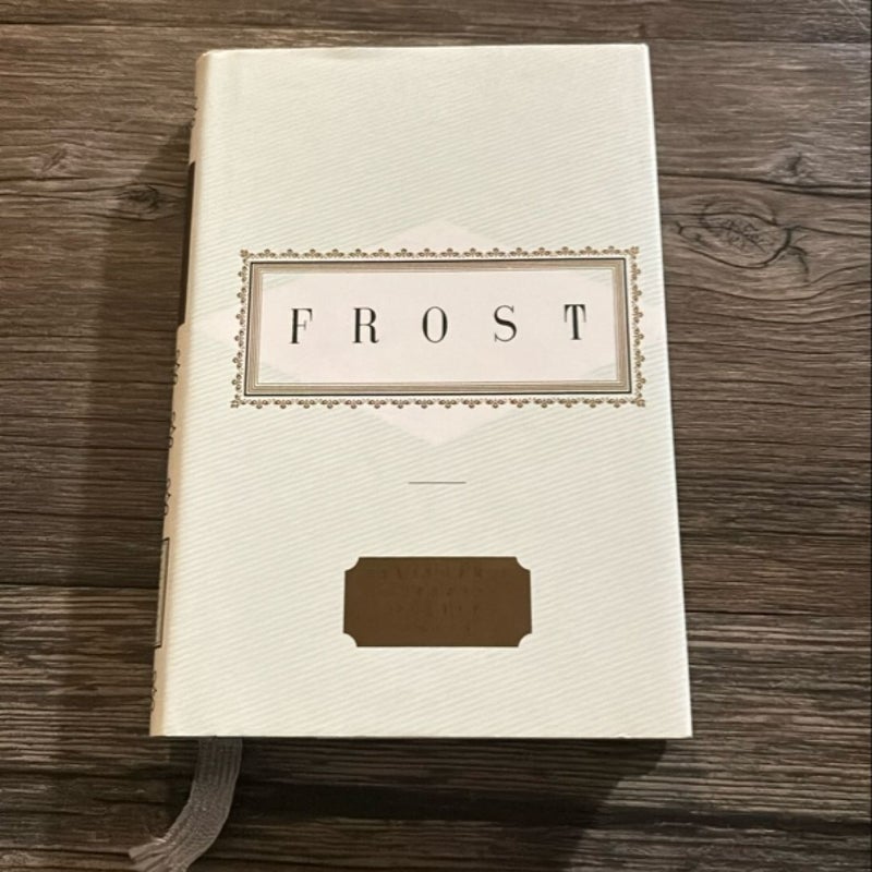 Frost: Poems