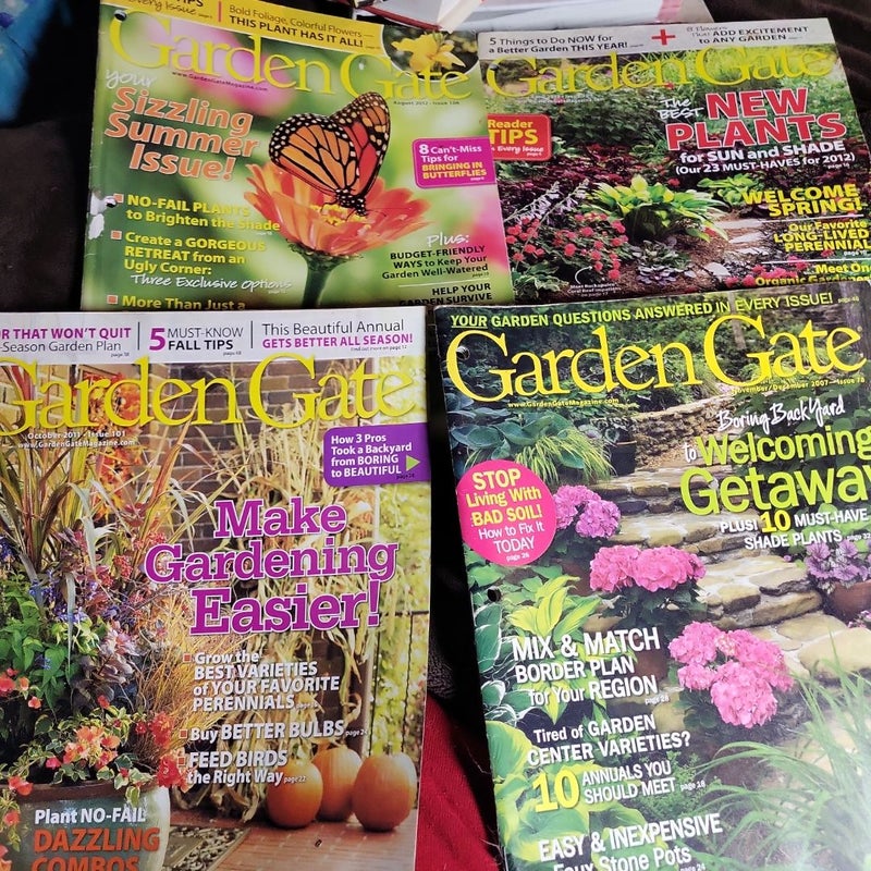 Garden Gate Magazines set of 4