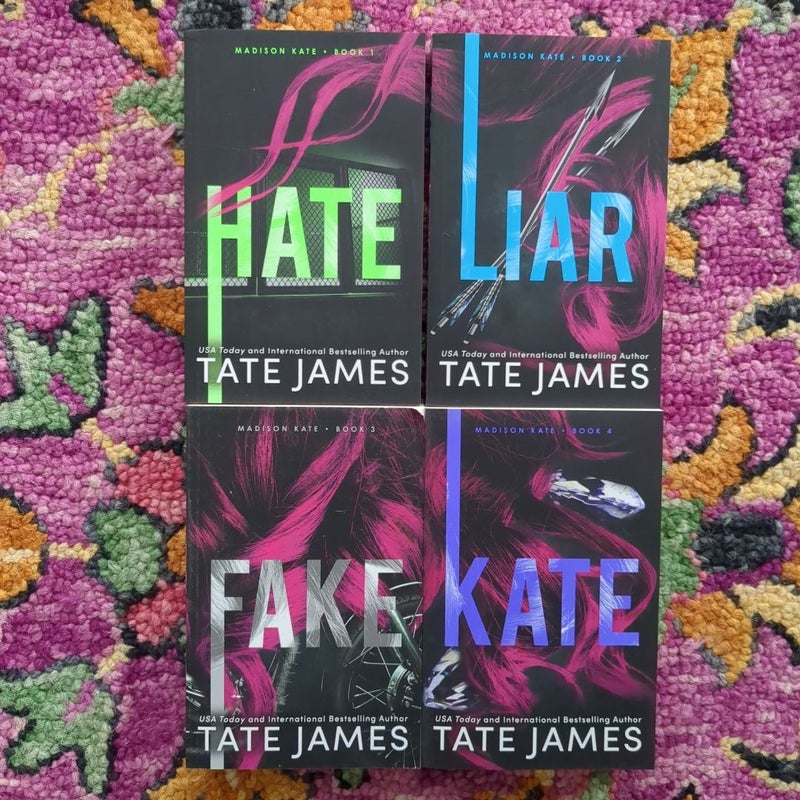 Madison Kate series bundle (Hate, Liar, Fake, and Kate)