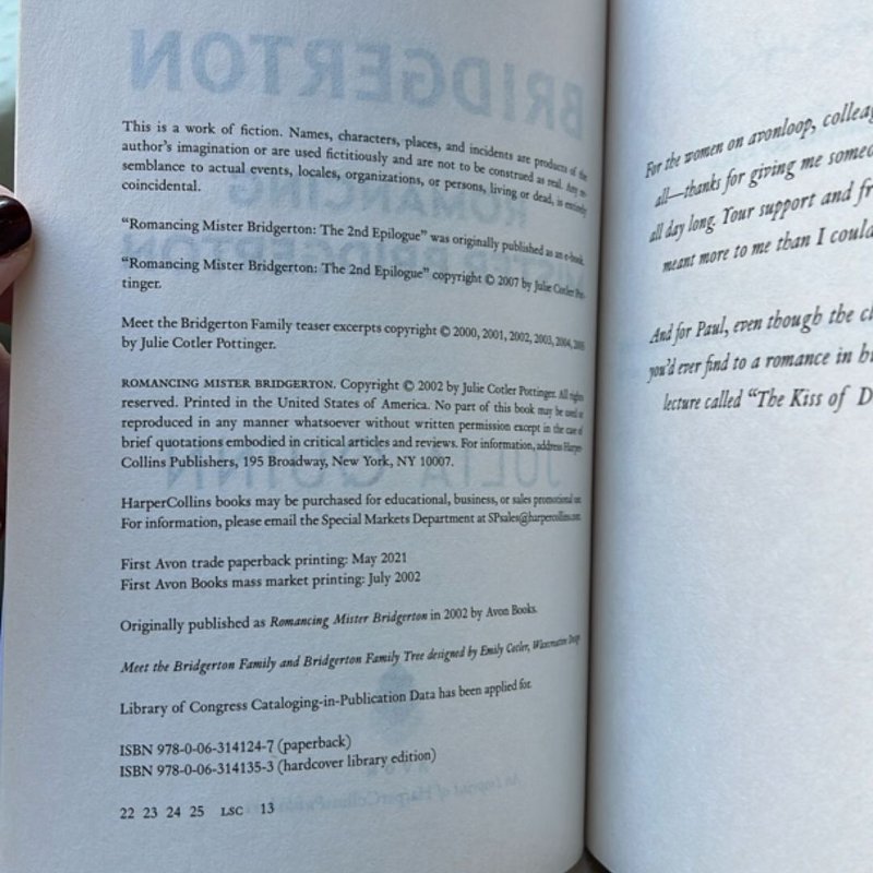 Romancing Mister Bridgerton