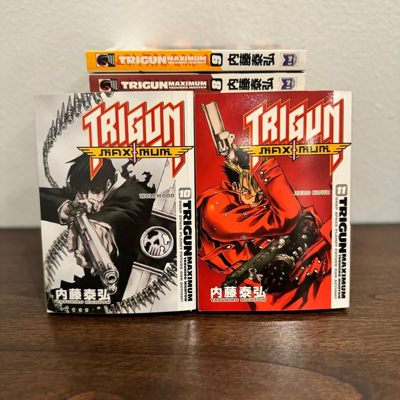 Trigun 1-2 & Trigun Maximum 1-14 Complete Sets • [Out of Print - English]