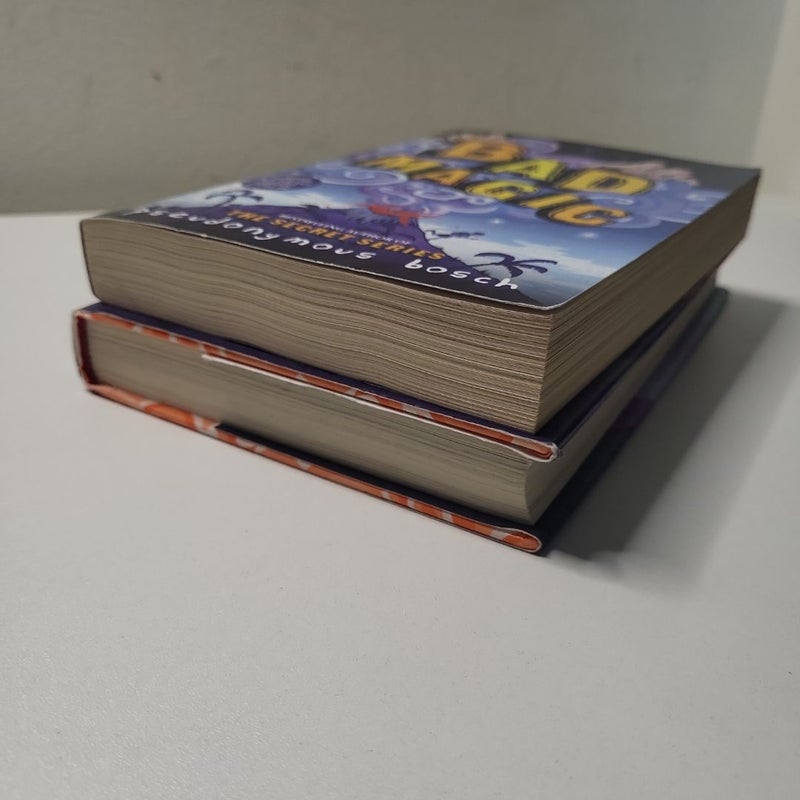 SIGNED ARC Bad Magic and hardcover Bad Luck bundle