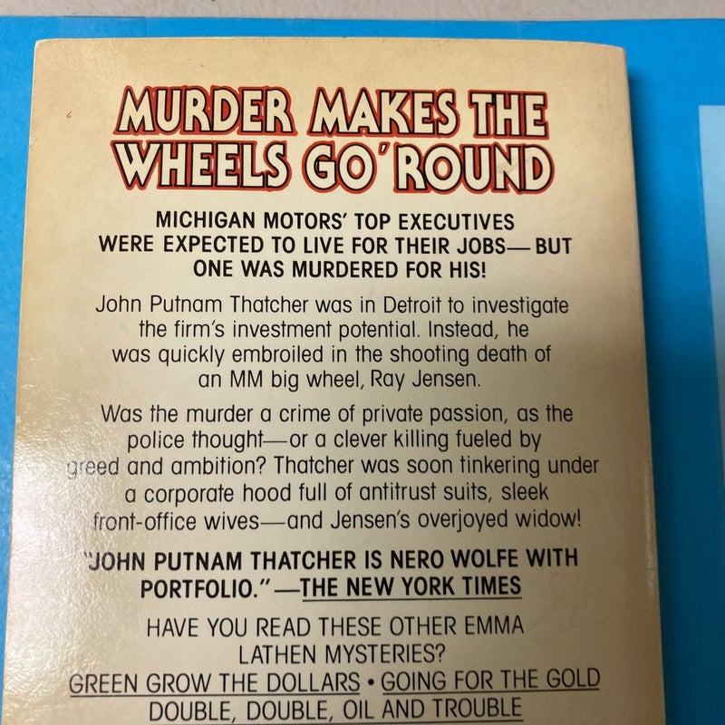 Murder Makes the Wheels Go 'Round
