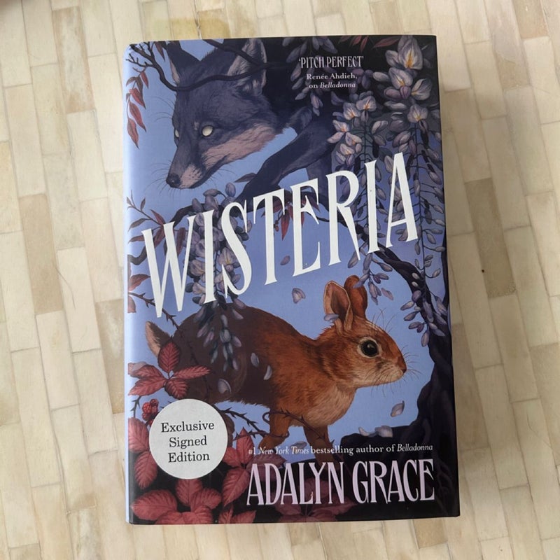 Wisteria - Signed Waterstones Special Edition