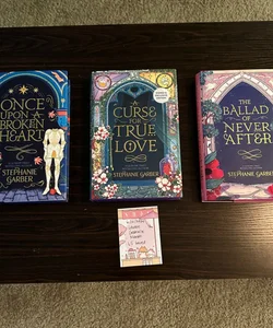 Once Upon a Broken Heart trilogy UK Hidden cover. All signed by author.