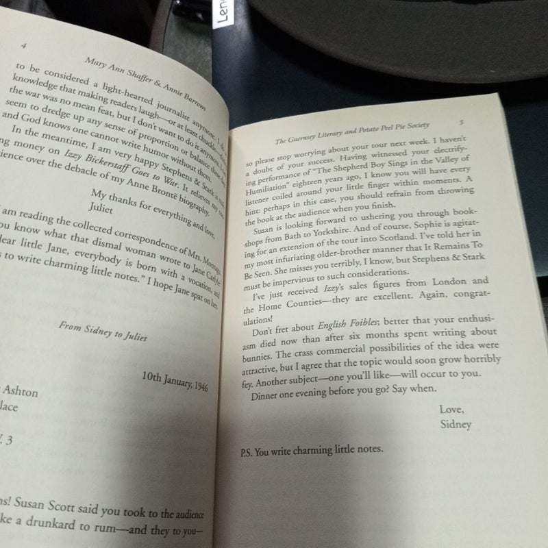 The Guernsey Literary and Potato Peel Pie Society