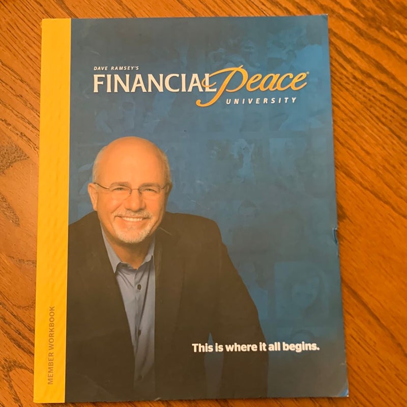 Financial Peace University workbook