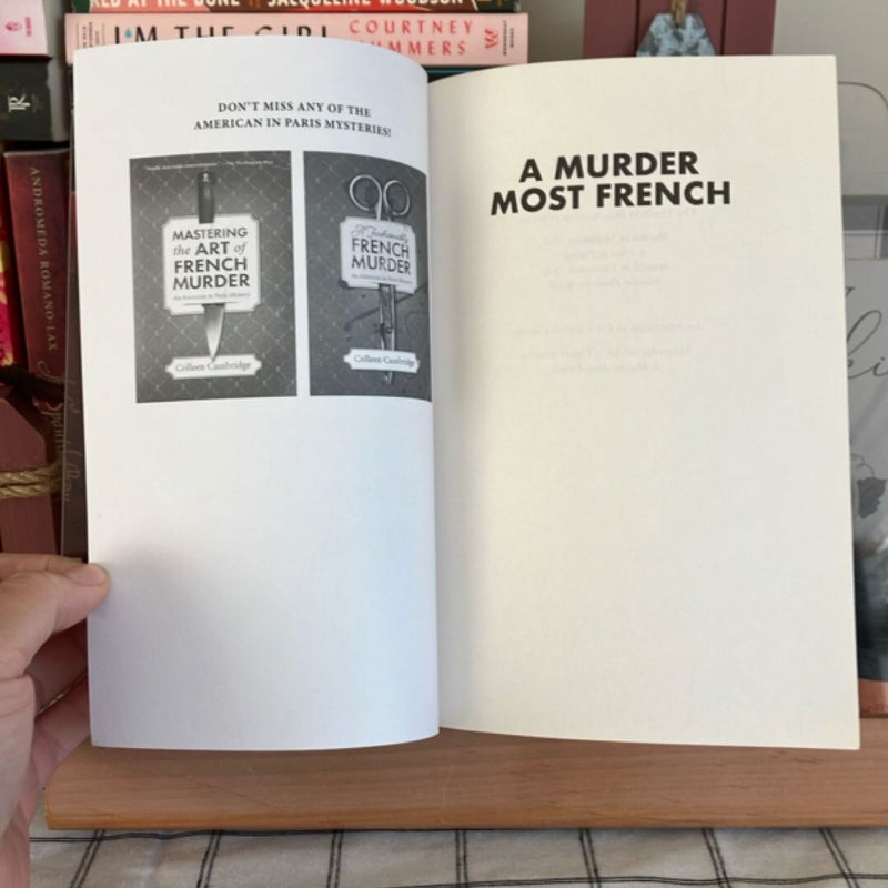 A Murder Most French