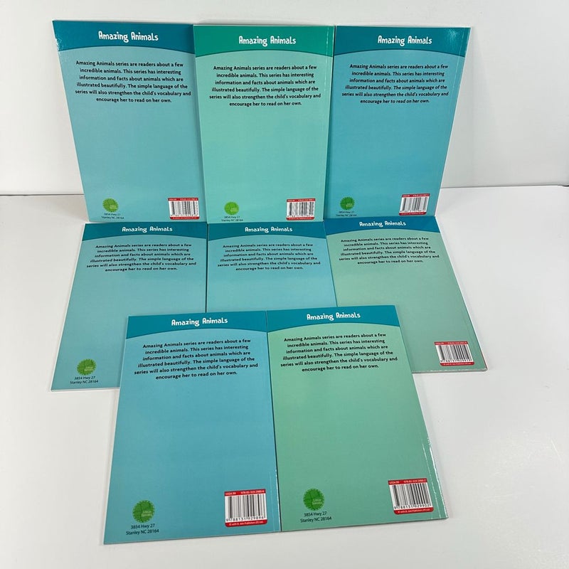 Amazing Animals Level K Book Bundle, 8 Books