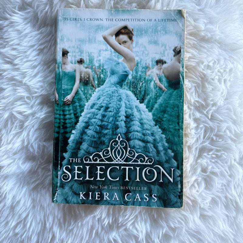 Three Paperbacks - The Selection Trilogy: The Selection, The Elite, & The One