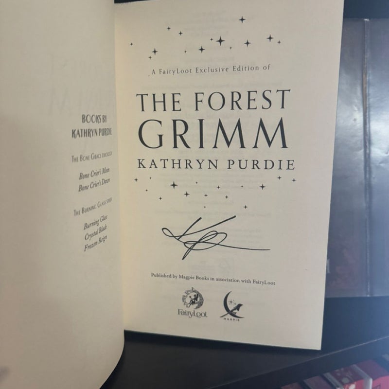 The Forest Grimm (FairyLoot exclusive, digitally signed)