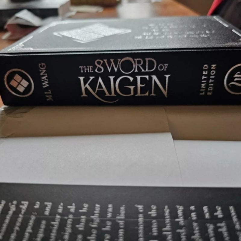 Wraithmarked: The Sword of Kaigen - Signed Deluxe 1st Edition