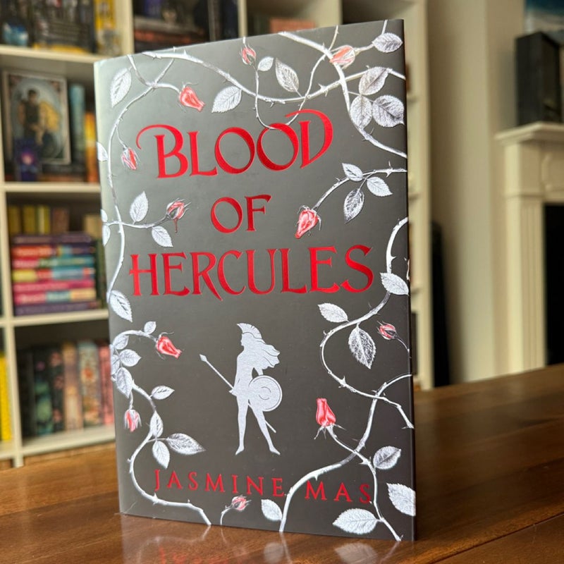Locked Library Blood of Hercules by Jasmine Mas, Hardcover