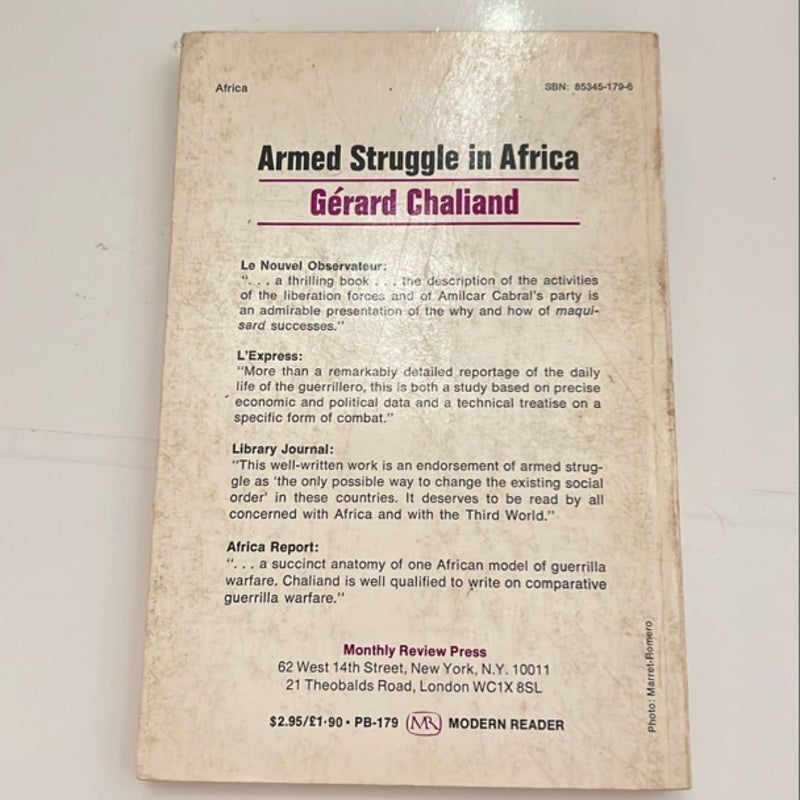 Armed Struggle in Africa