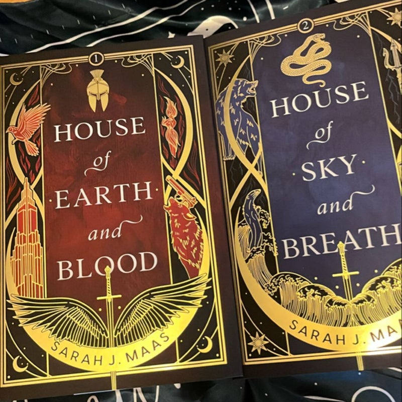 House of Earth and Blood & House of Sky and Breath (fairyloot)