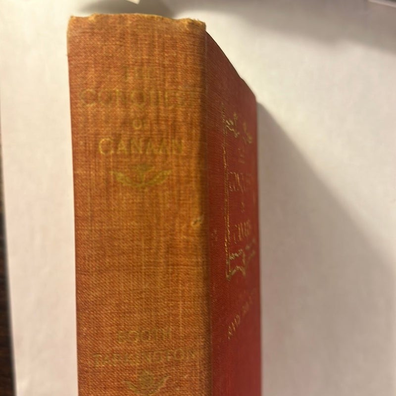 The Conquest Of Canaan 1905 antique book